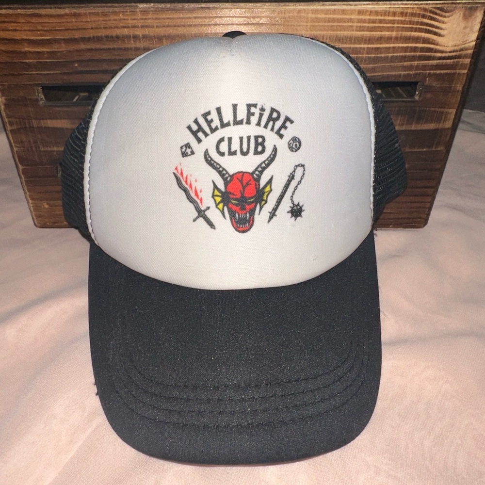 Stranger Things Hellfire Club Trucker Hat